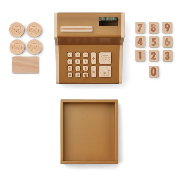 Liewood Caisse enregistreuse en bois | Caramel