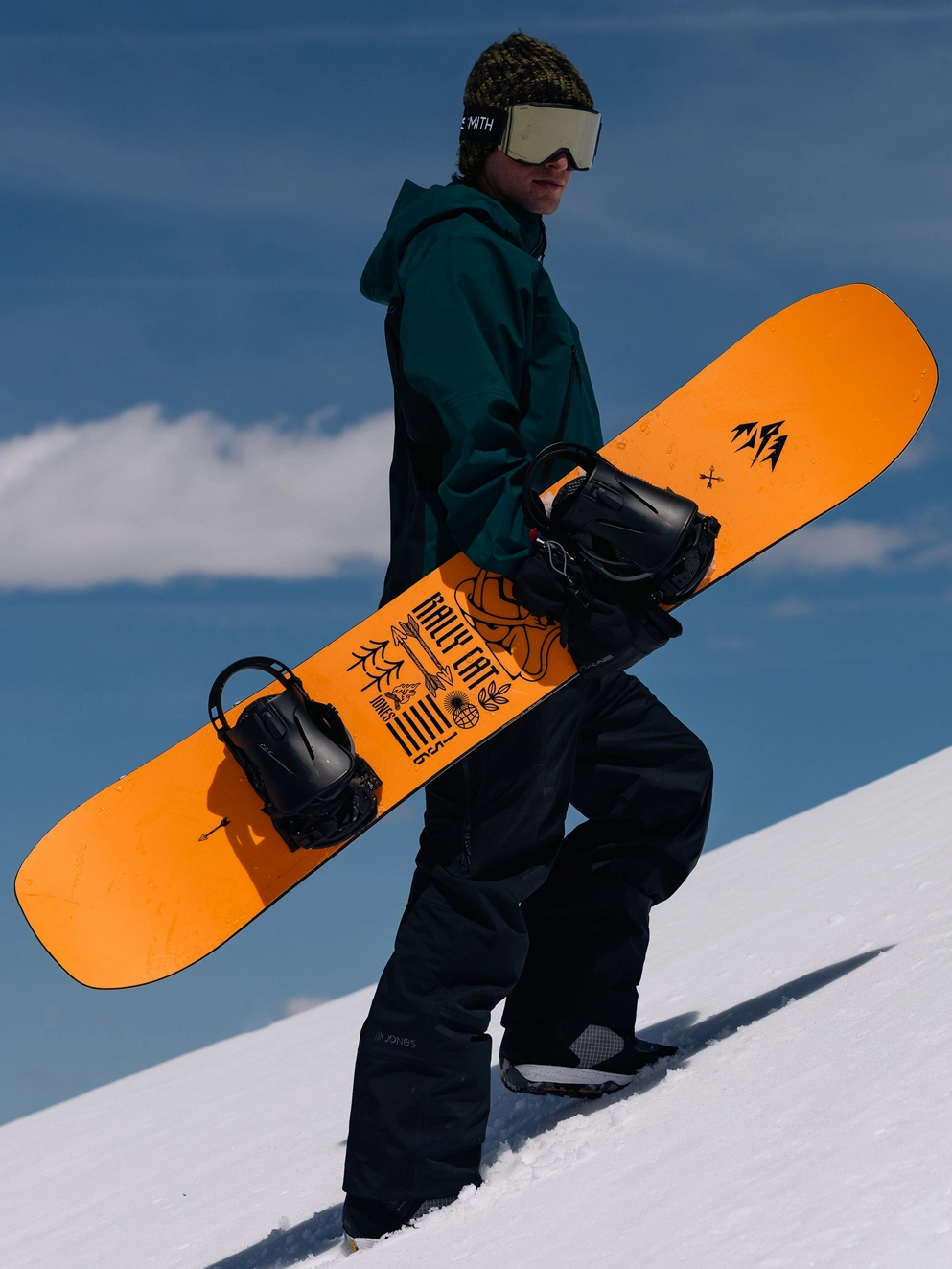 Jones Snowboards Rally Cat 2025 Snowboard black