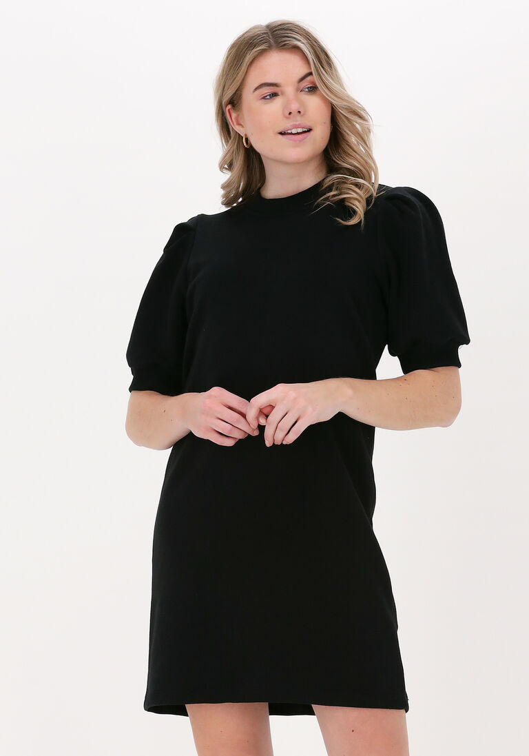 MINUS zwarte minus mini jurk mika sweat dress