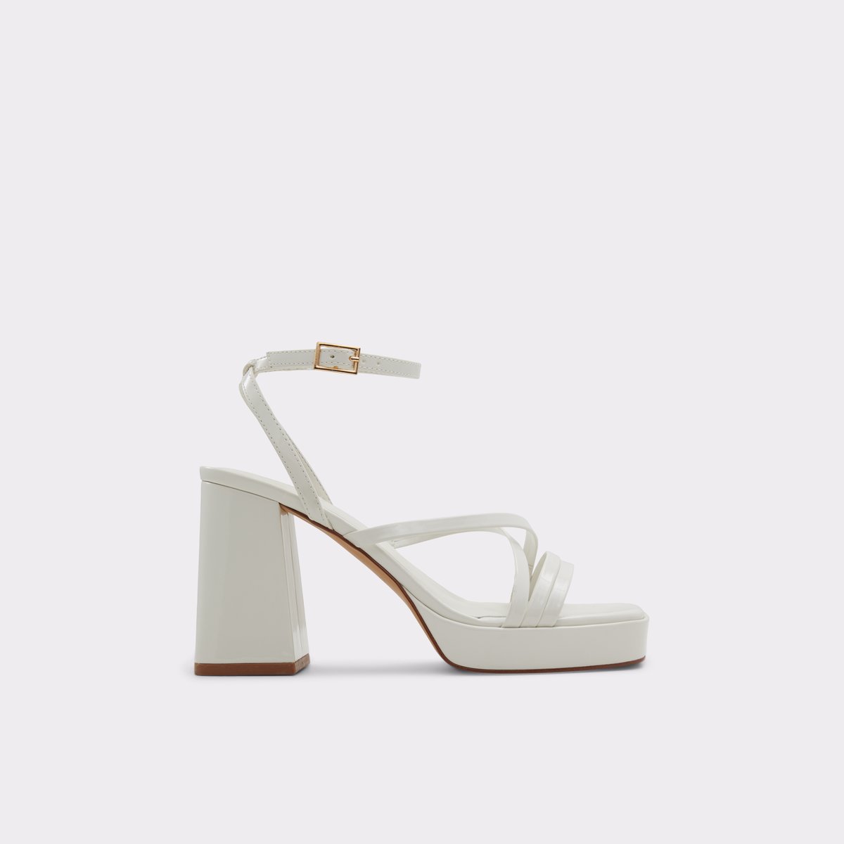 Taia White-Bone Women Platform sandals