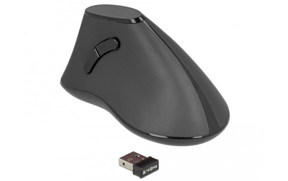 Ergonomische Maus 12622 Silent USB kabellosLautlose, ergonomische Wireless-Maus