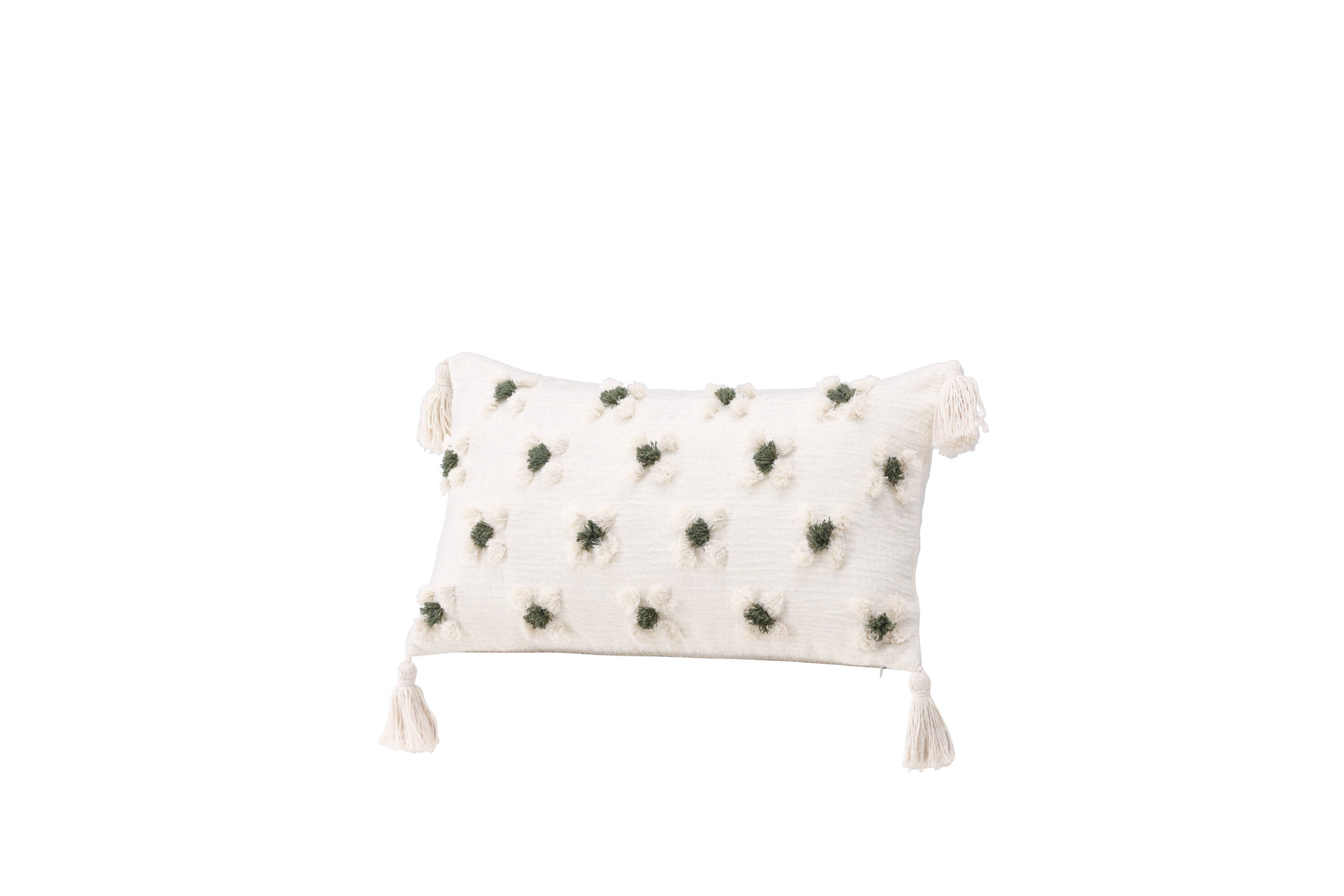 Elan Kussenhoes 30x50cm - Wit