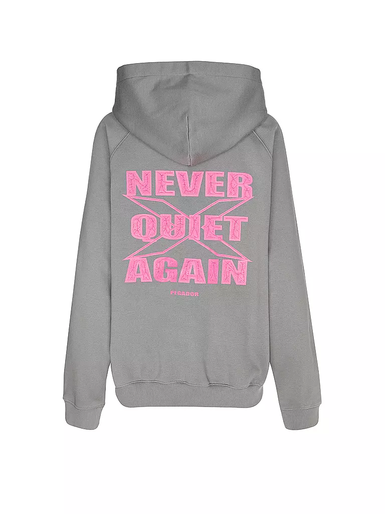 PEGADOR Kapuzensweater - Hoodie BELLY  grau