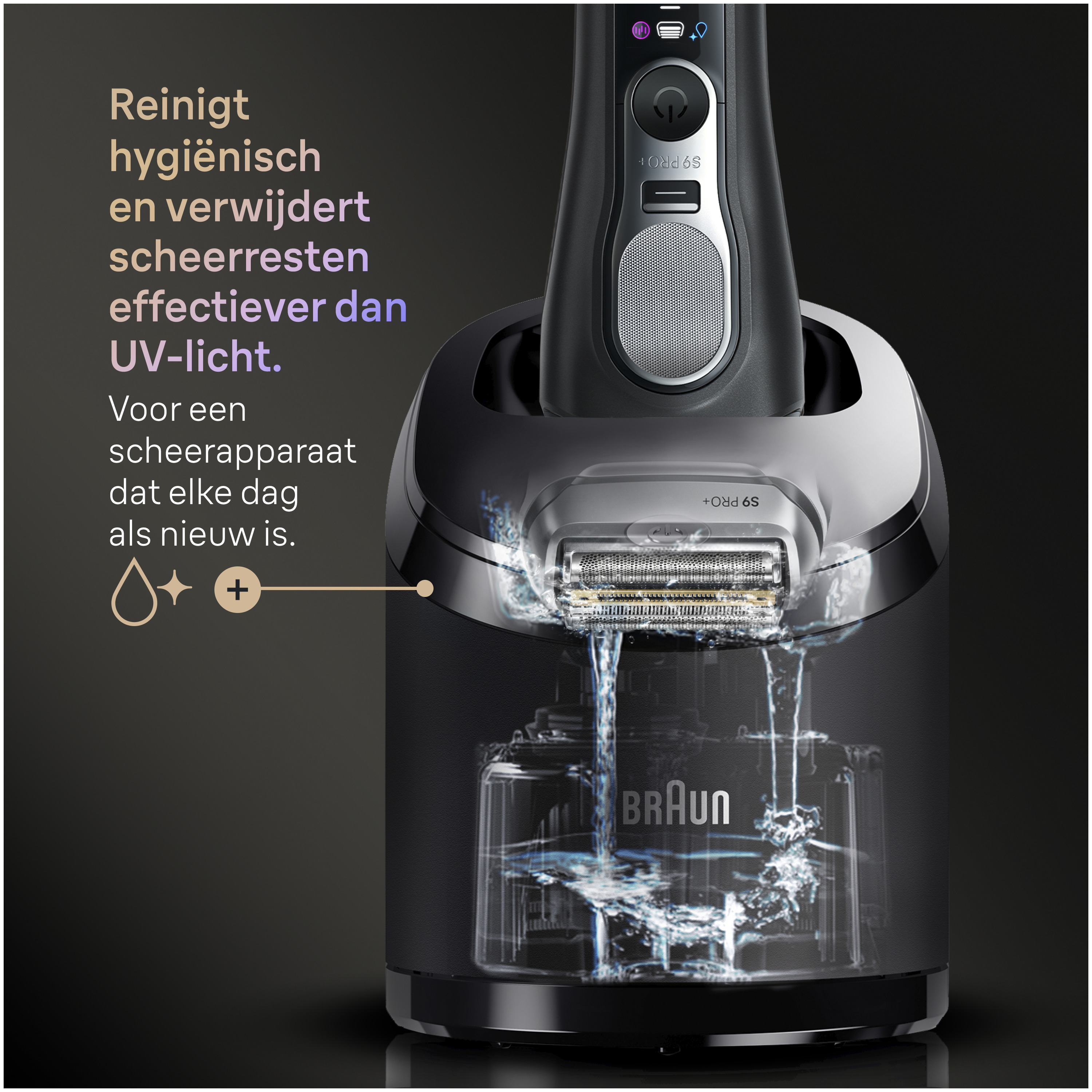 Braun Elektrisch Scheerapparaat Series 9 Pro+ 9660cc