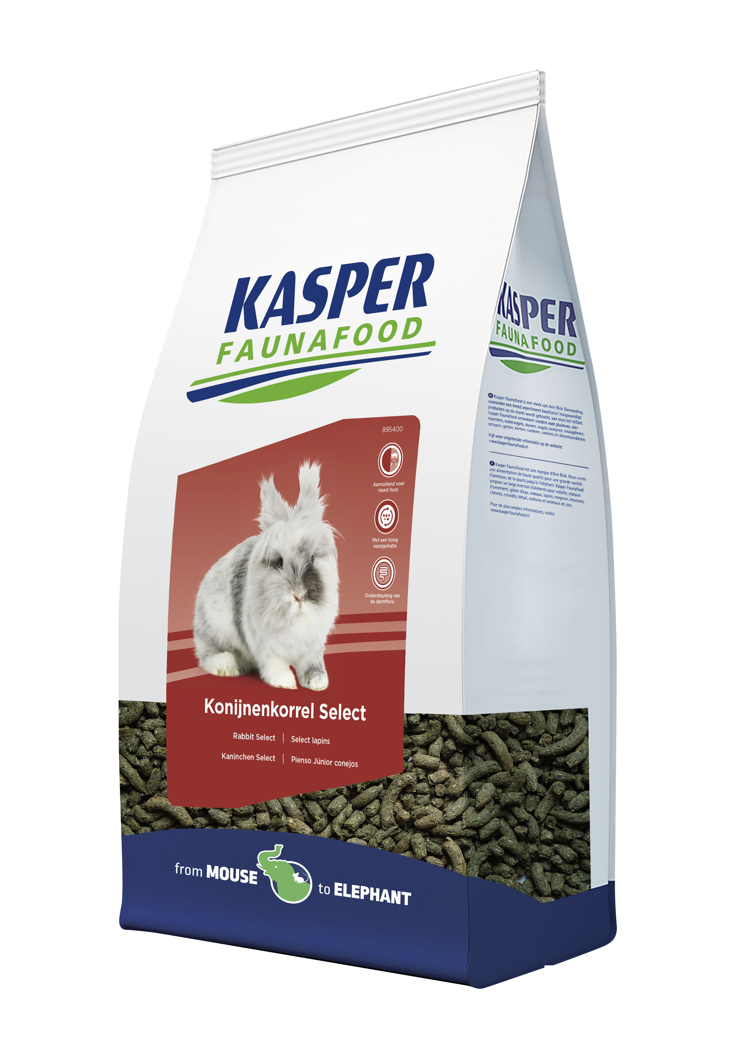 Kasper Faunafood -  Konijnkorrel Konijnenvoer - 2 Kilogram