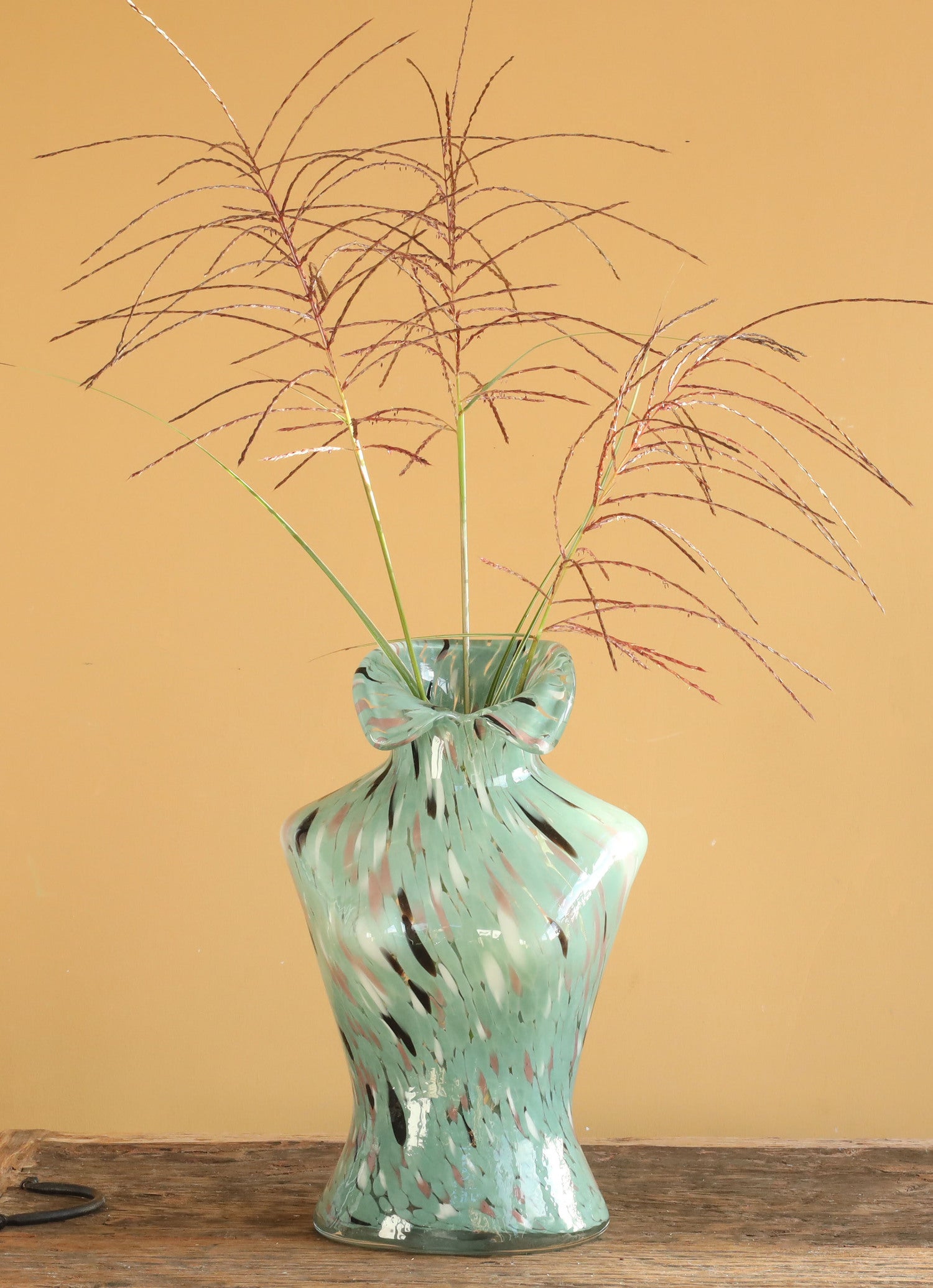 Vaas Bossom groen 19 x 14,5 x 30 cm