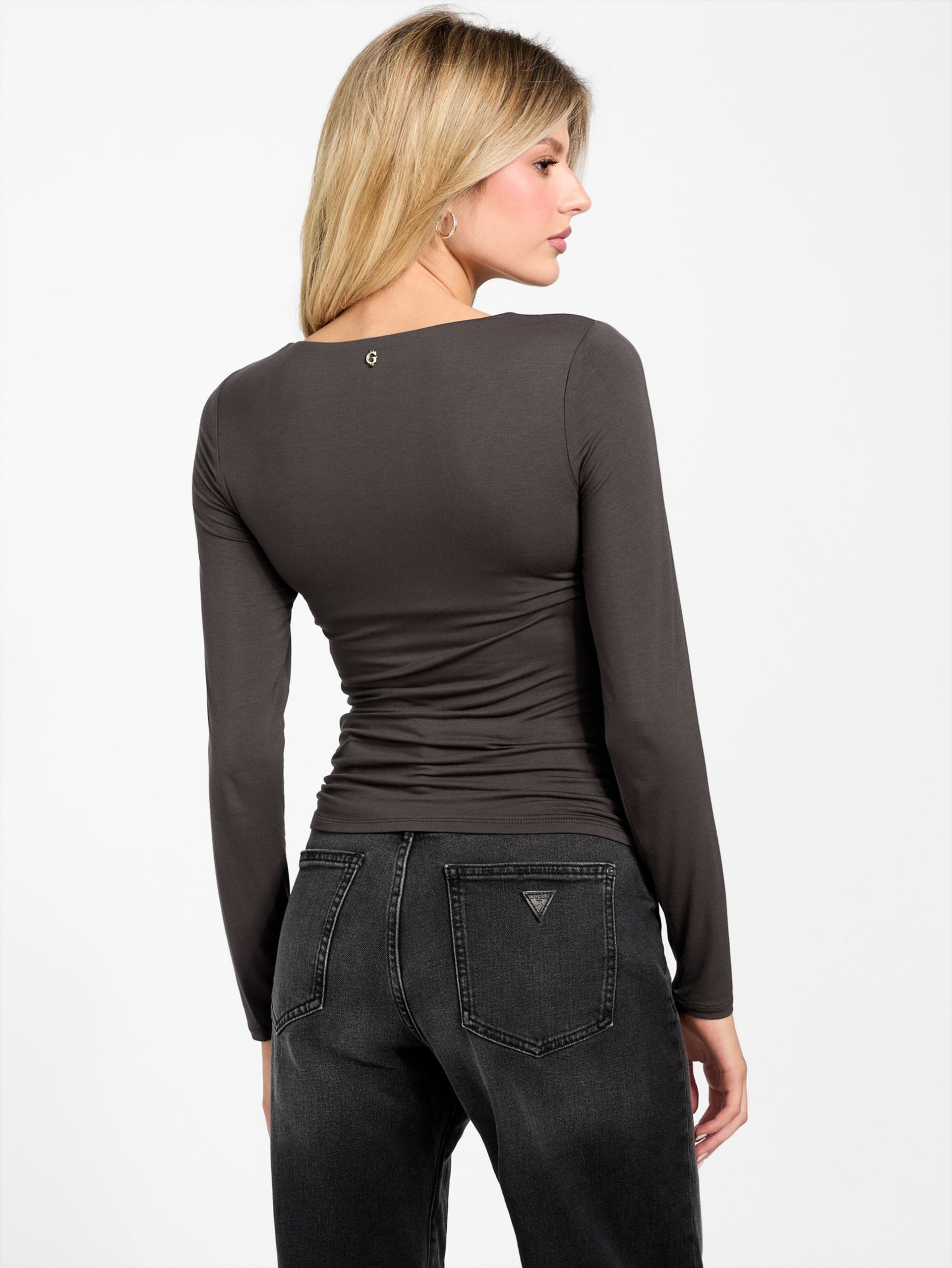 Blusa Eco Ayleen com Decote em V