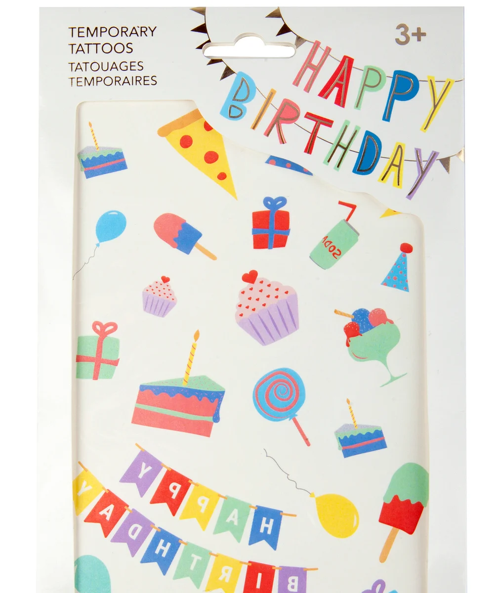 GREAT PRETENDERSTATOUAGES ANNIVERSAIRE MULTICOLORE