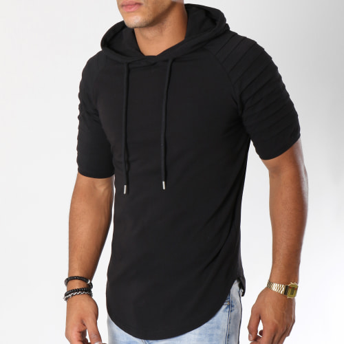 Tee Shirt Capuche Oversize 463 Noir