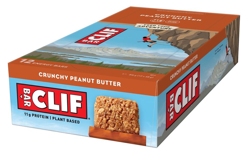 CLIF BAR Crunchy Peanut Butter Karton 68 g