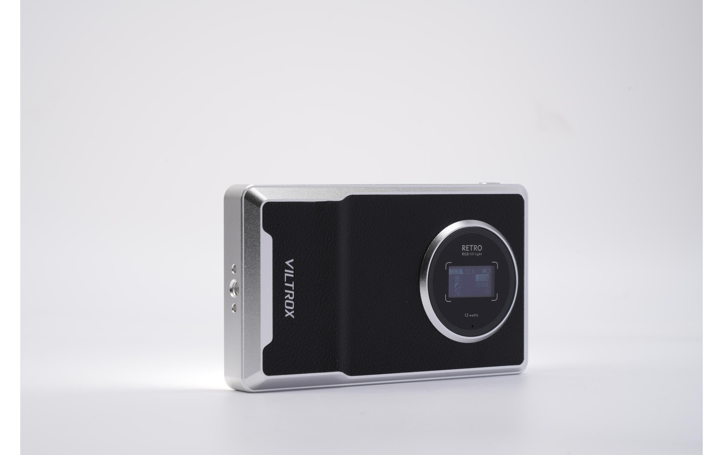 Videoleuchte Retro 12X<br>12W Tragbare RGB-LED-Leuchte
