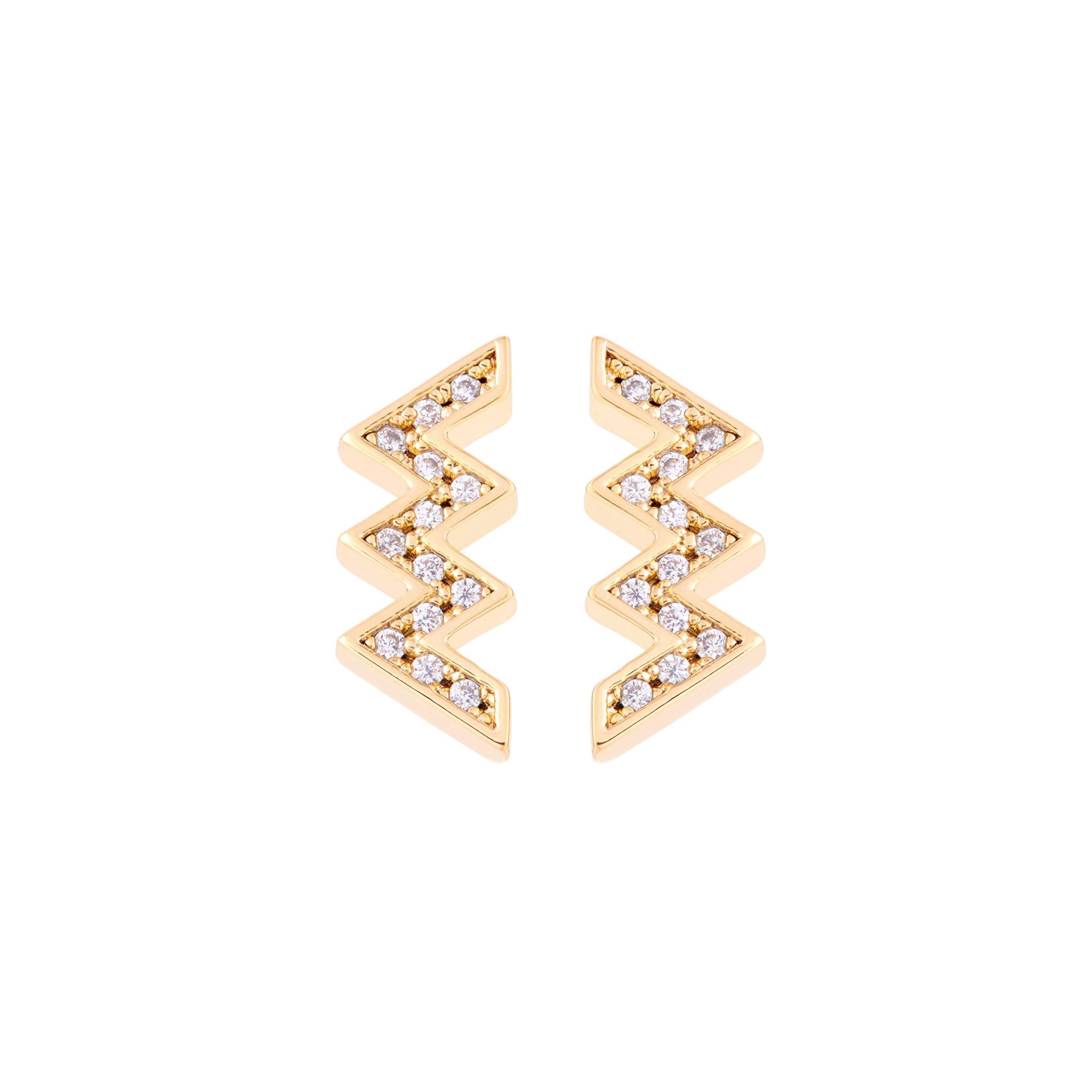 All We Are Logo Stud Earrings