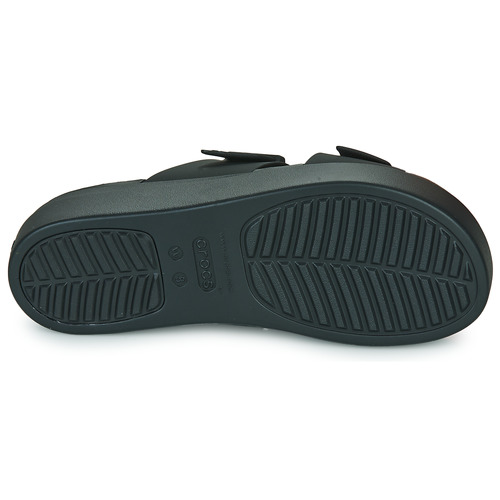 Crocs - CROCS BROOKLYN SANDAL LOWWDG W - Noir