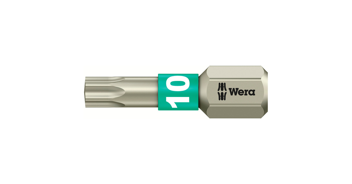 WeraBicycle Set 5, 7‑delig bitset  (Zwart/groen)