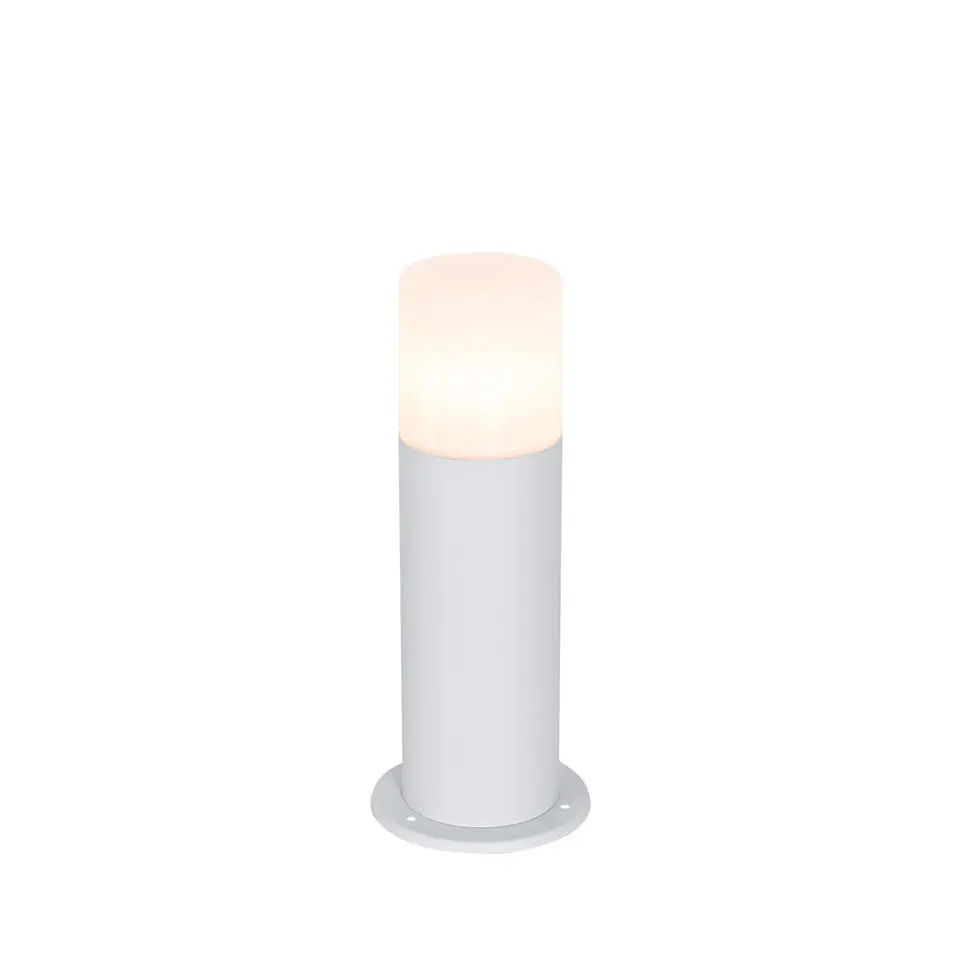 Qazqa staande buitenlampen odense wit e27