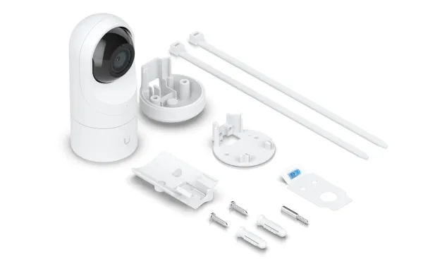 Ubiquiti UniFi G5 Flex - Netværksovervågningskamera - indendørs, udendørs - vejrbestandig - farve (Dag/nat) - 5 MP - 2688 x 1512 - 2K - audio - LAN 10/100 - H.264 - PoE