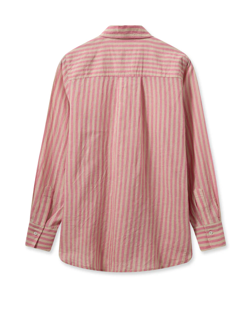 Mos Mosh  Elinda Linen skjorte - Camellia Rose