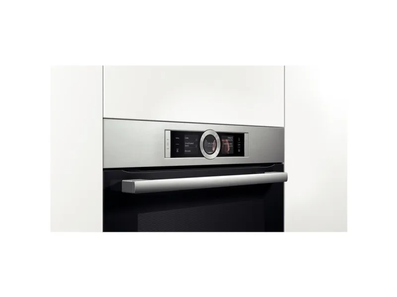 Bosch Serie | 8 HSG636ES1 - Ovn - til indbygning - niche - bredde: 56 cm - dybde: 55 cm - højde: 58.5 cm - Klasse A  - rustfrit stål