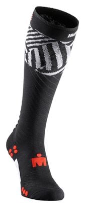 Chaussettes de Récupération Compressport Recovery IronMan Dazzle Noir