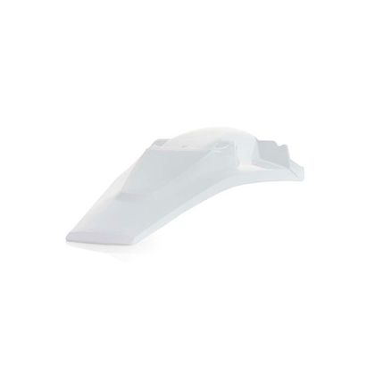 Garde boue Acerbis ARRIERE BLANC