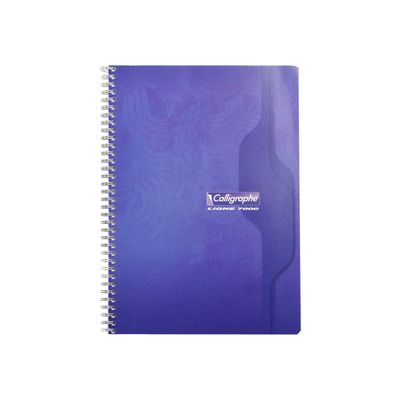 Calligraphe 7000 - Cahier à spirale A4 (21x29,7 cm) - 180 pages - petits carreaux (5x5 mm) - disponibles dans différentes couleurs