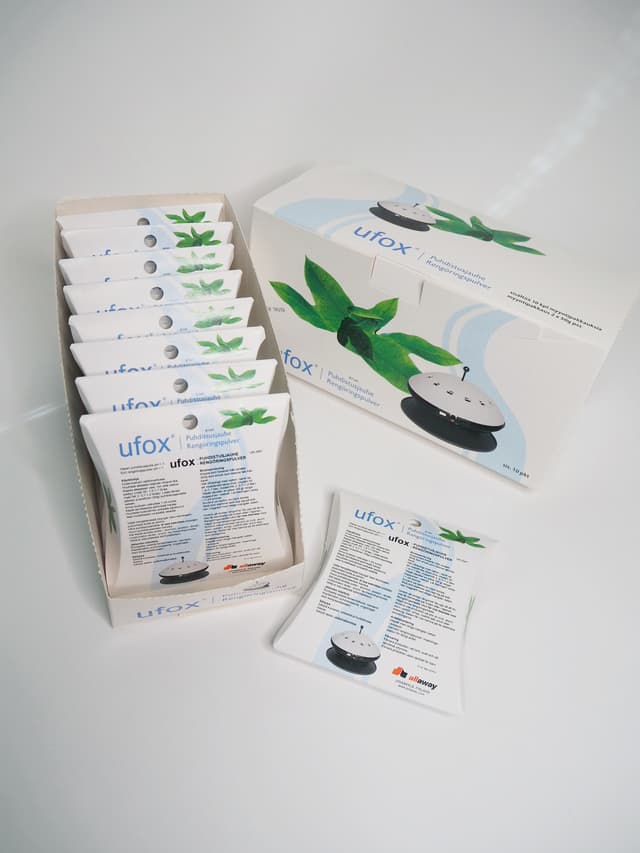 Ufox rengøringspulver 81141 (2 x 50 g pakke)