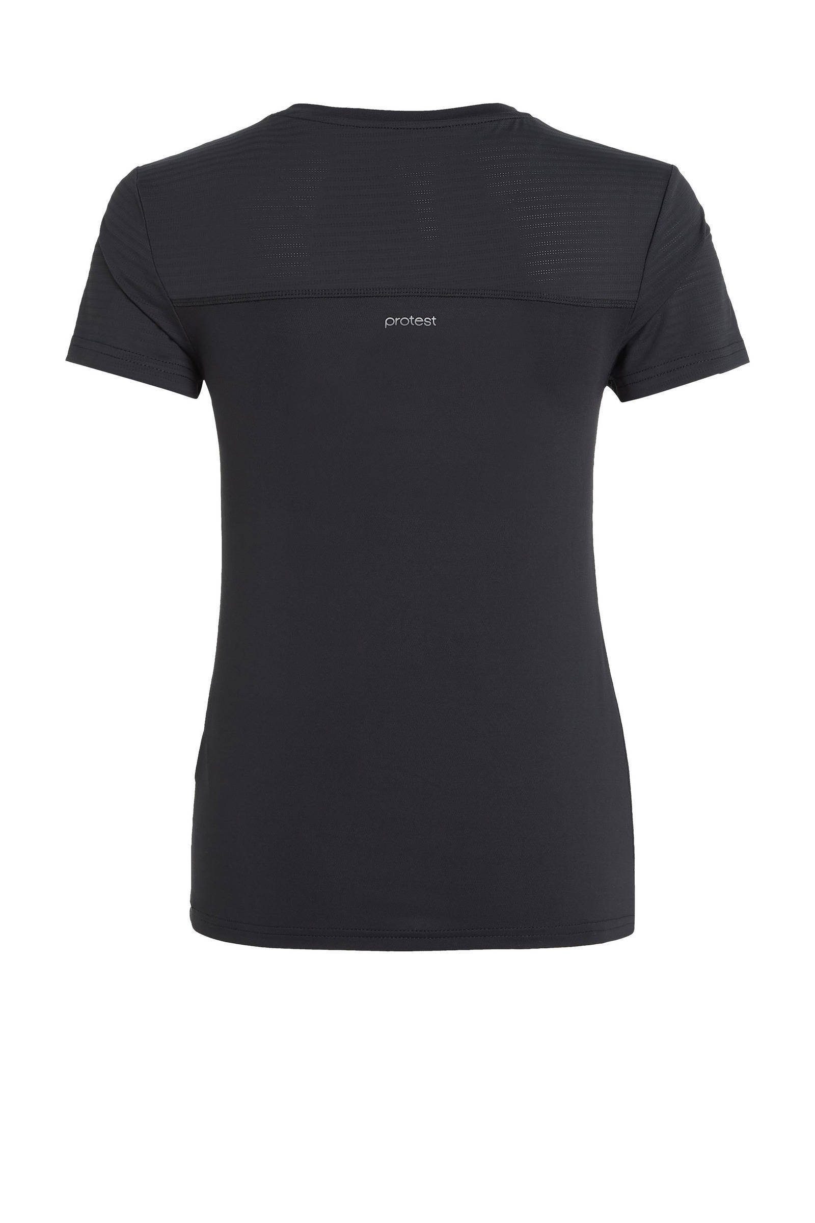 Protest outdoor T-shirt Safou zwart