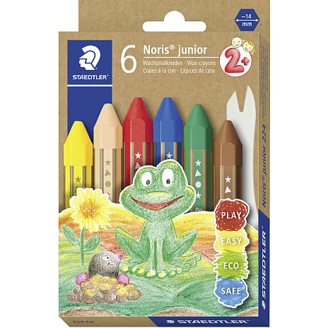 Staedtler voksfarver 6-pak
