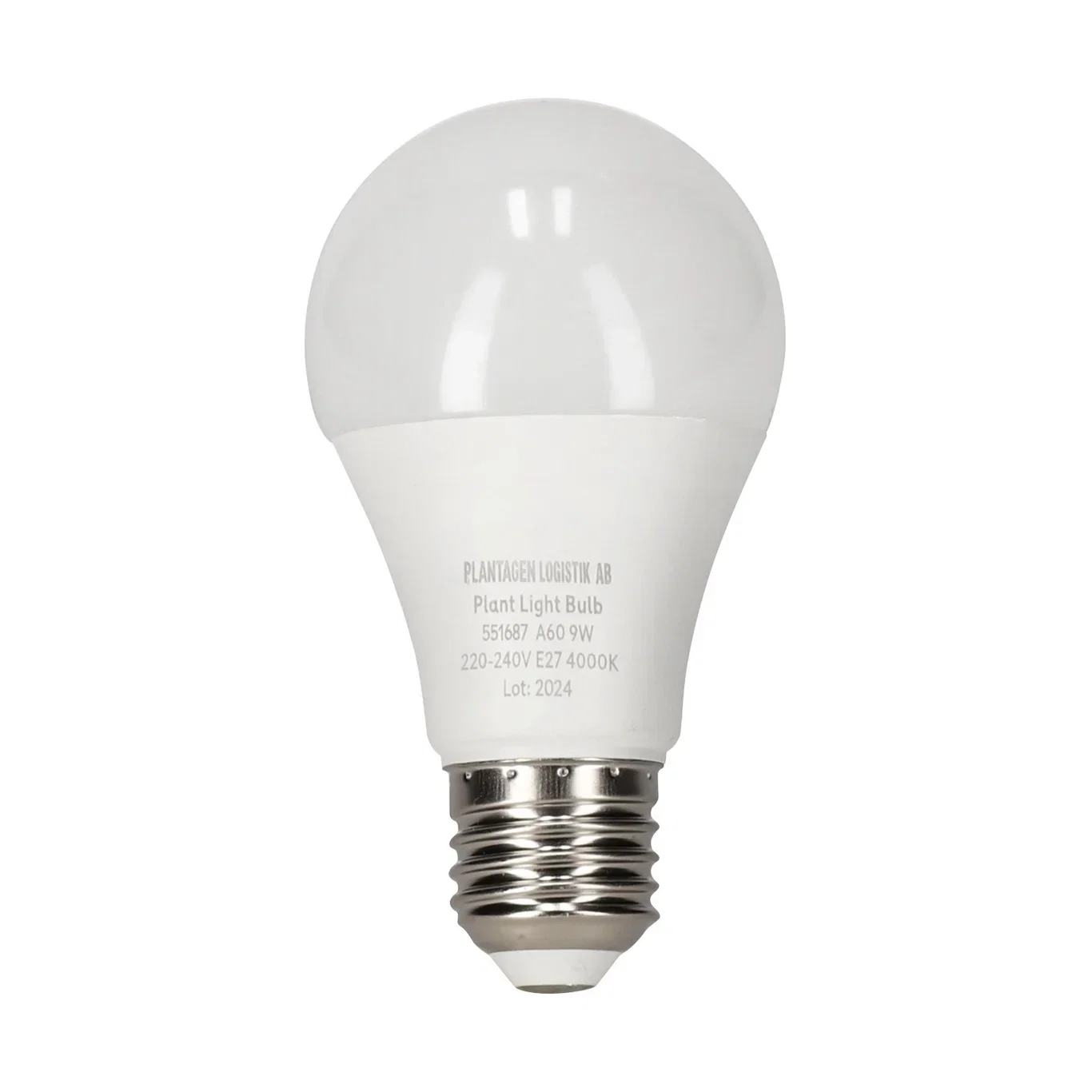 Plantagen Plantelyspære LED 9W All year Albatross