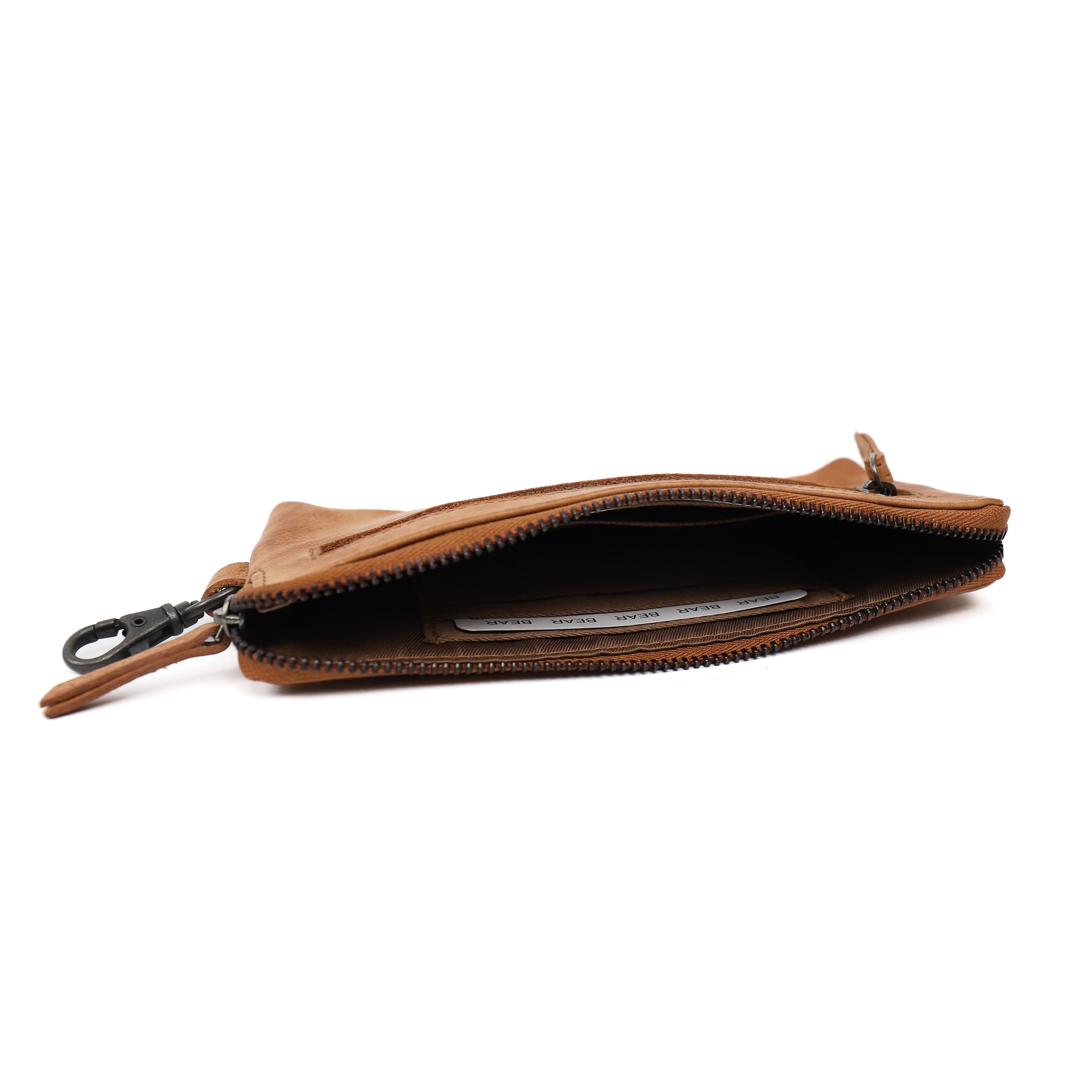 Riemtasje/etui 'Pierre' taupe Taupe
