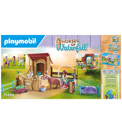 Playmobil Horses Of Waterfall - Ställe - 71494 - 100 Teile