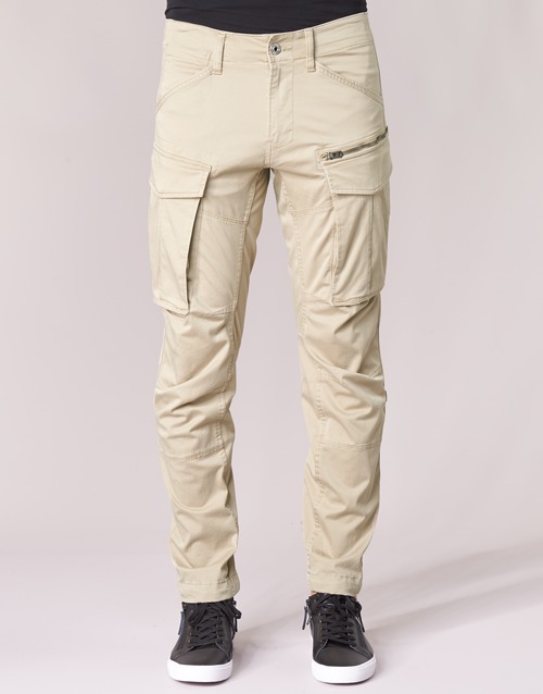 G-Star Raw - ROVIC ZIP 3D STRAIGHT TAPERED Beige