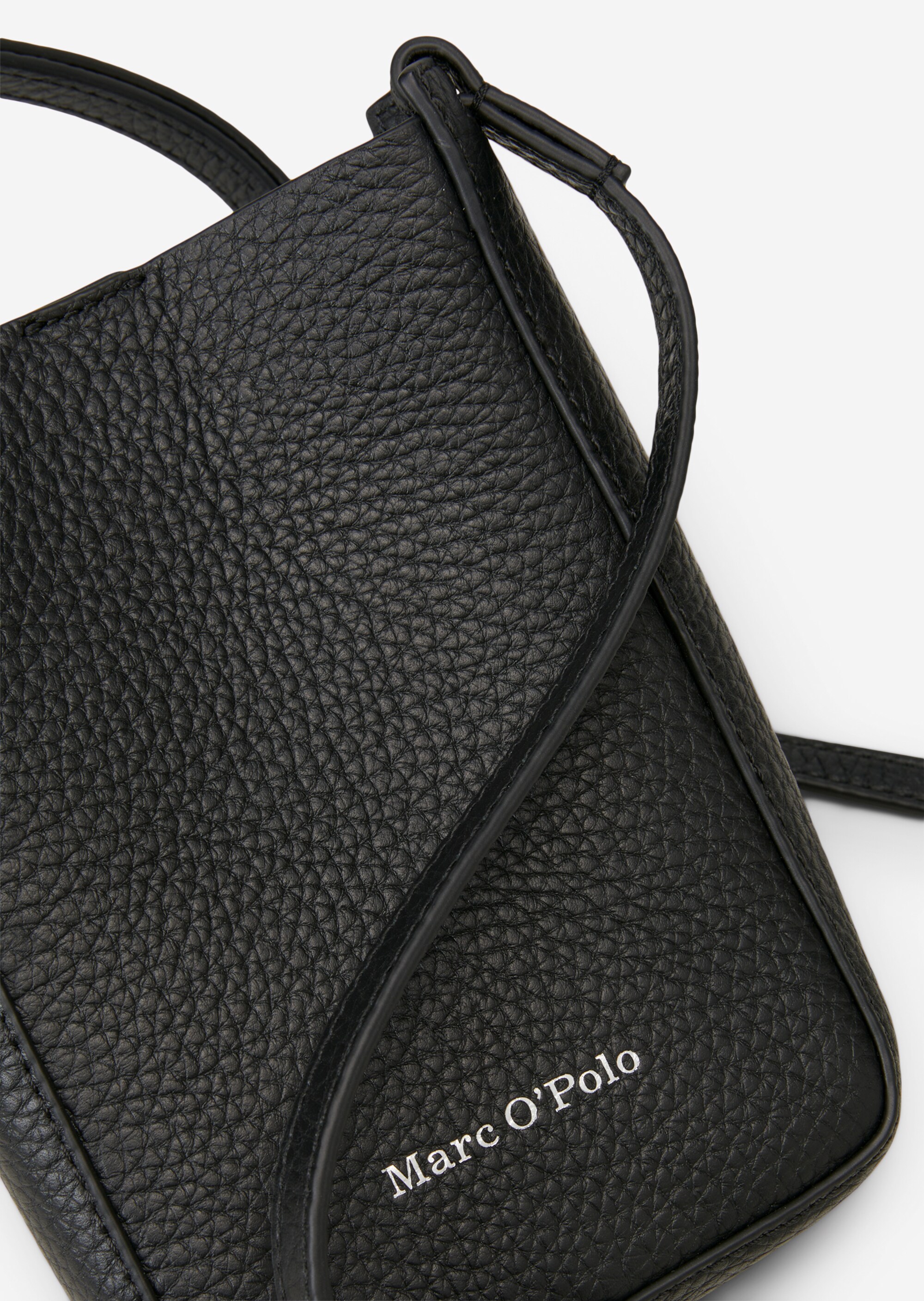 Smartphone-Tasche aus genarbtem Rindleder
