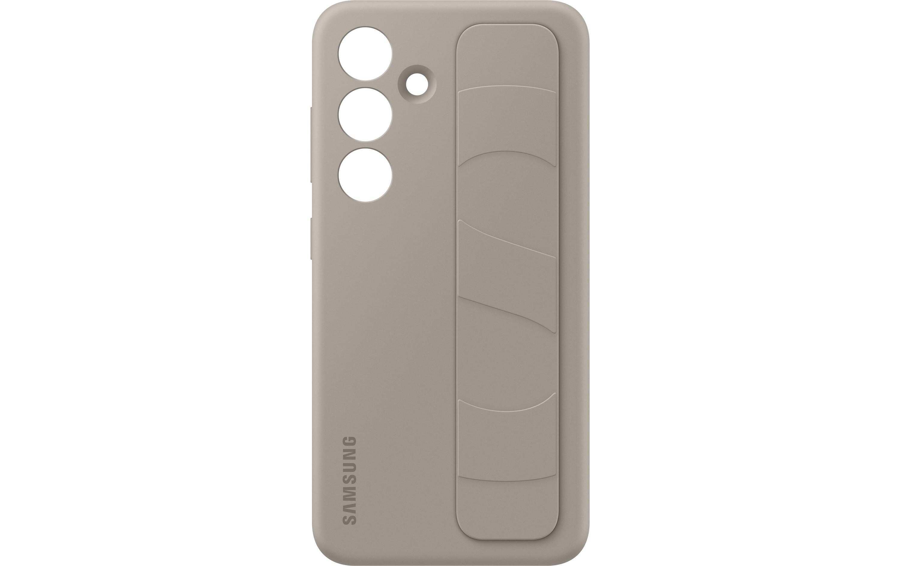 Back Cover Standing Grip Galaxy Galaxy S24 TaupeSchutzhülle mit Standfunktion für das Samsung Galaxy S24