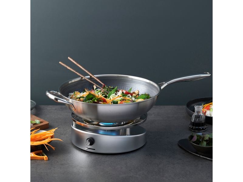 Kisag Wok Pfanne Kyoto Ø32 H 9.0 cm, 5.5 L Der perfekte Allrounder