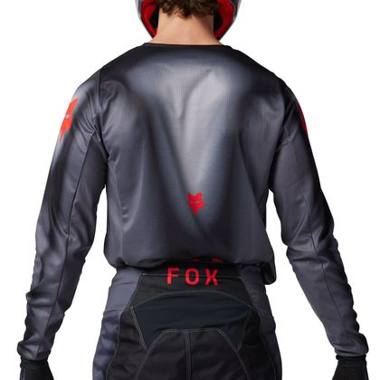 Maillot cross Fox 180 INTERFERE JERSEY 2024 - Gris / Rouge
