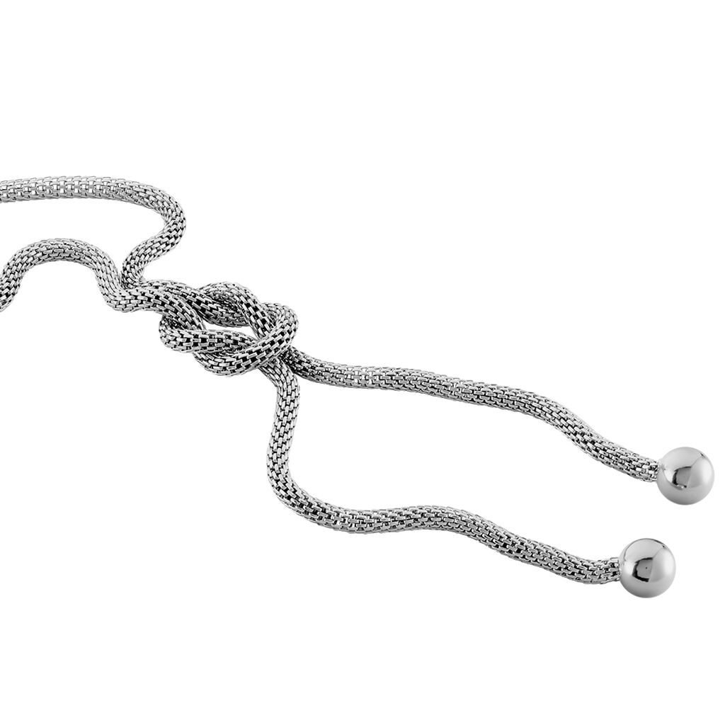 Collier Mahaca Acier Blanc