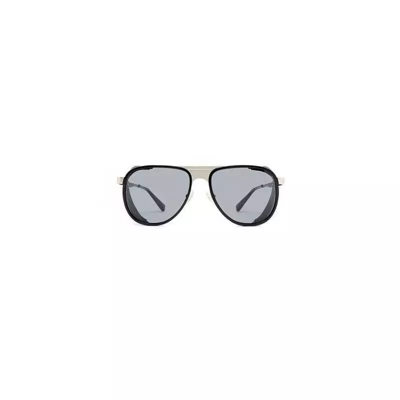Lunettes de soleil MUNDAKA Wild Matte Silver & Black with Black Shells