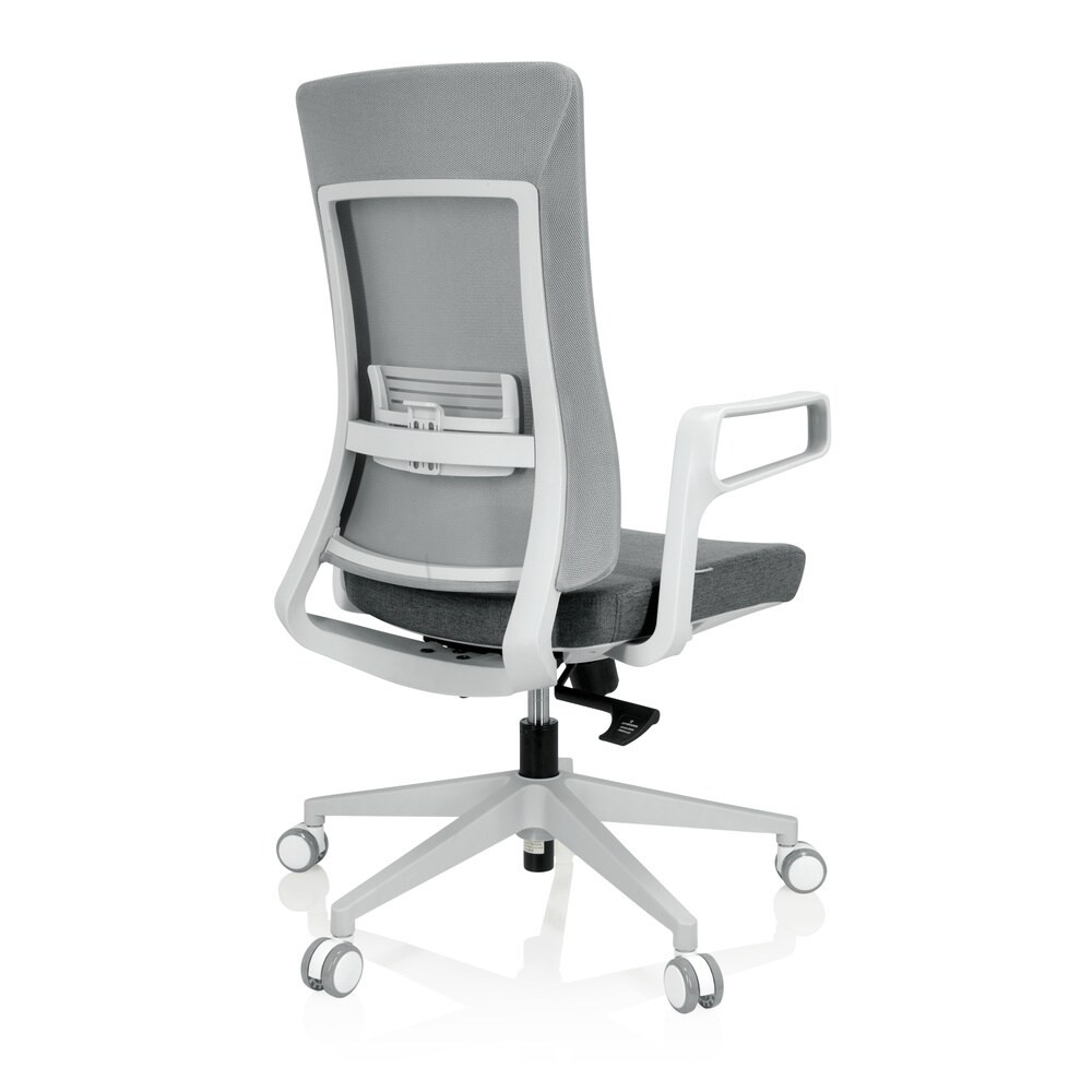 Home Office Bürostuhl COMFIO WM Stoff/Netzstoff mit Armlehnen hjh OFFICE