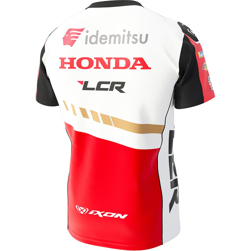 Ixon - T-shirt Dual LCR / Nakagami 24 Blanc / Rouge / Or / Noir