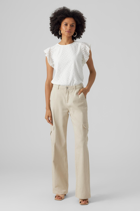Vero Moda witte dames t-shirt