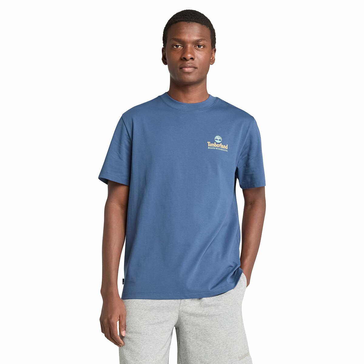 TIMBERLAND<br>Camiseta de manga curta com estampa gráfica nas costas