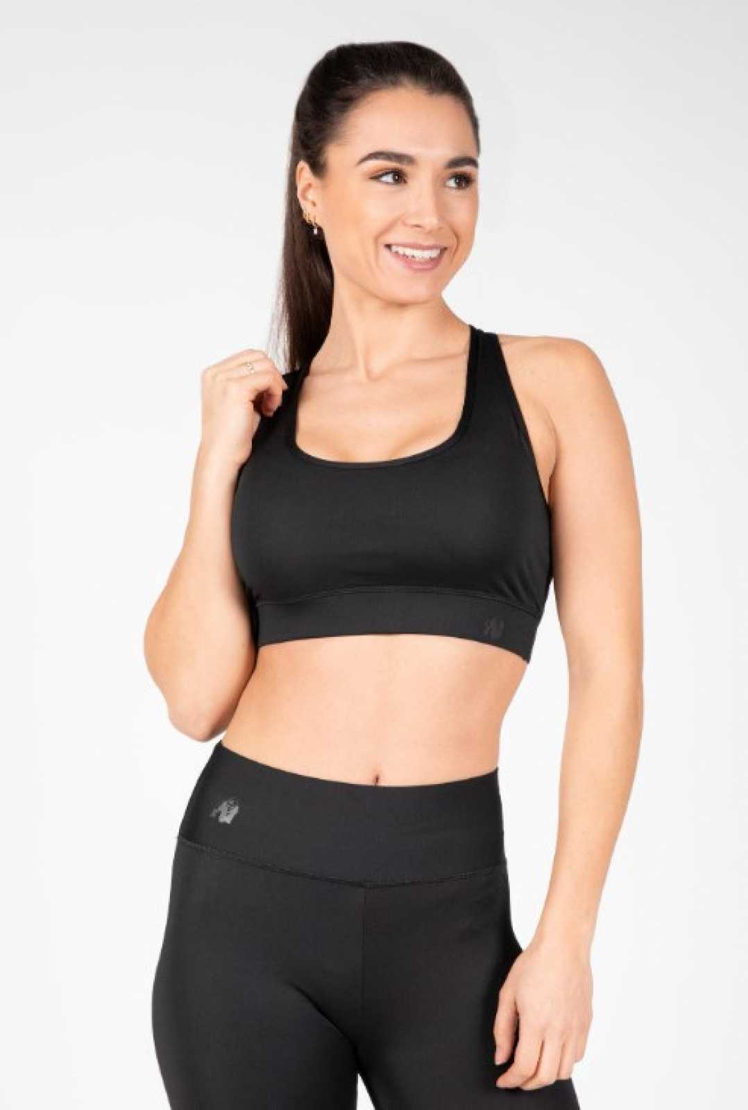 Sutiã esportivo Gorilla Wear Meta Sports verde-oliva