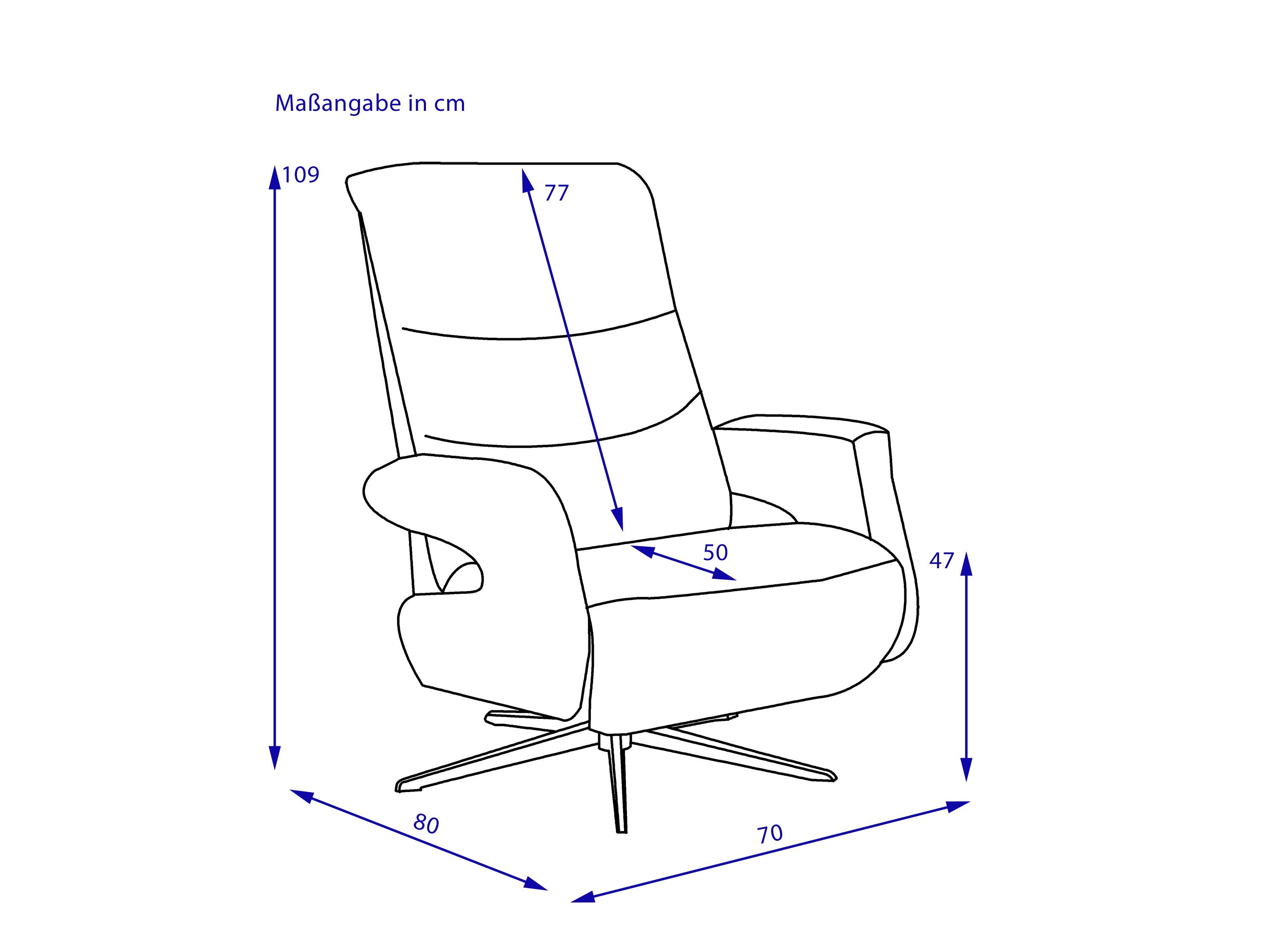 Relaxsessel vito TAVON mustard 9961 small