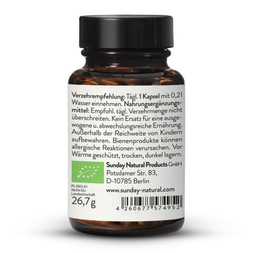 Sunday Natural Products  Bio Propolis Extrakt Kapseln