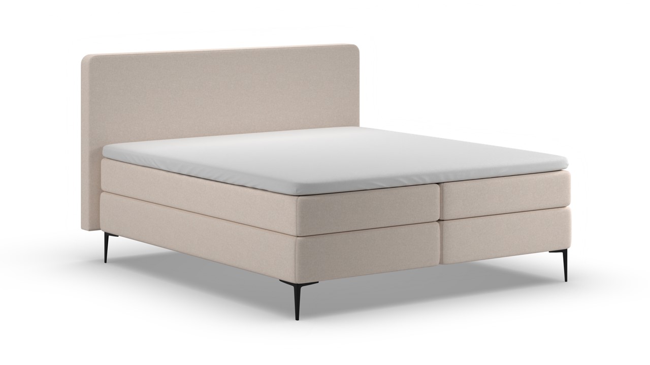 Boxspring Glade - Warm wool beige