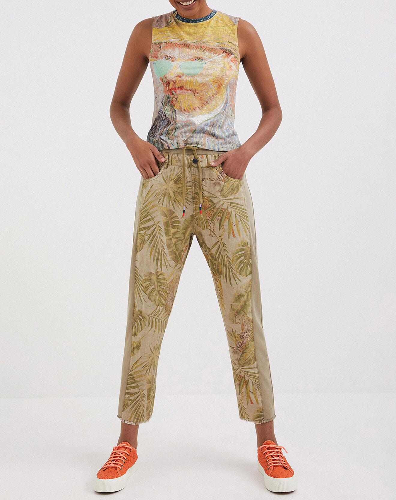 Desigual Top Adeau multicolore