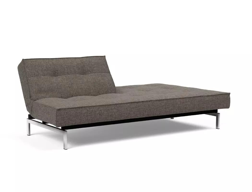 Schlafsofa Splitback Chrom