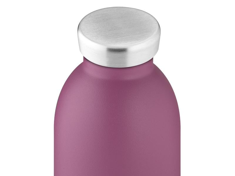 24Bottles Thermosflasche Clima 500 ml, Mauve Isolierflasche mit doppelwandiger Edelstahlisolation