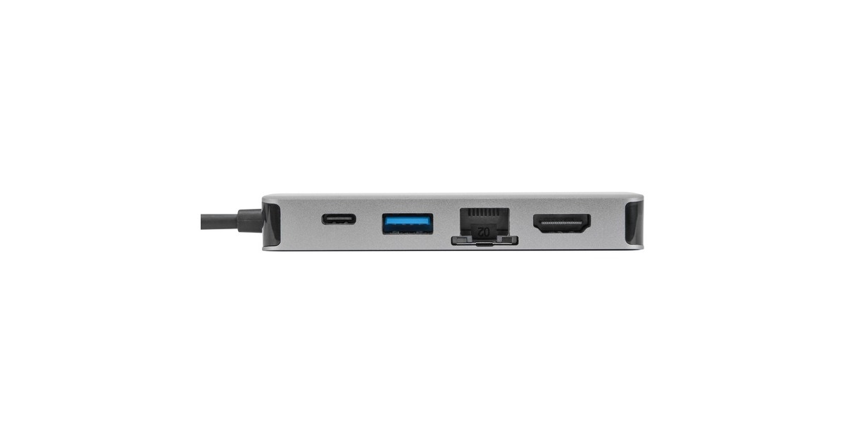 TargusUSB-C DP Alt Mode Single Video 4K HDMI/VGA Docking Station  (Grijs, + 100W Power Delivery)